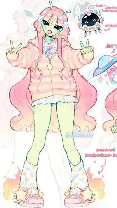 ai character: 👾 XiXi ⋆˚☆˖°👾 background