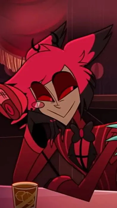 ai character: alastor x you background