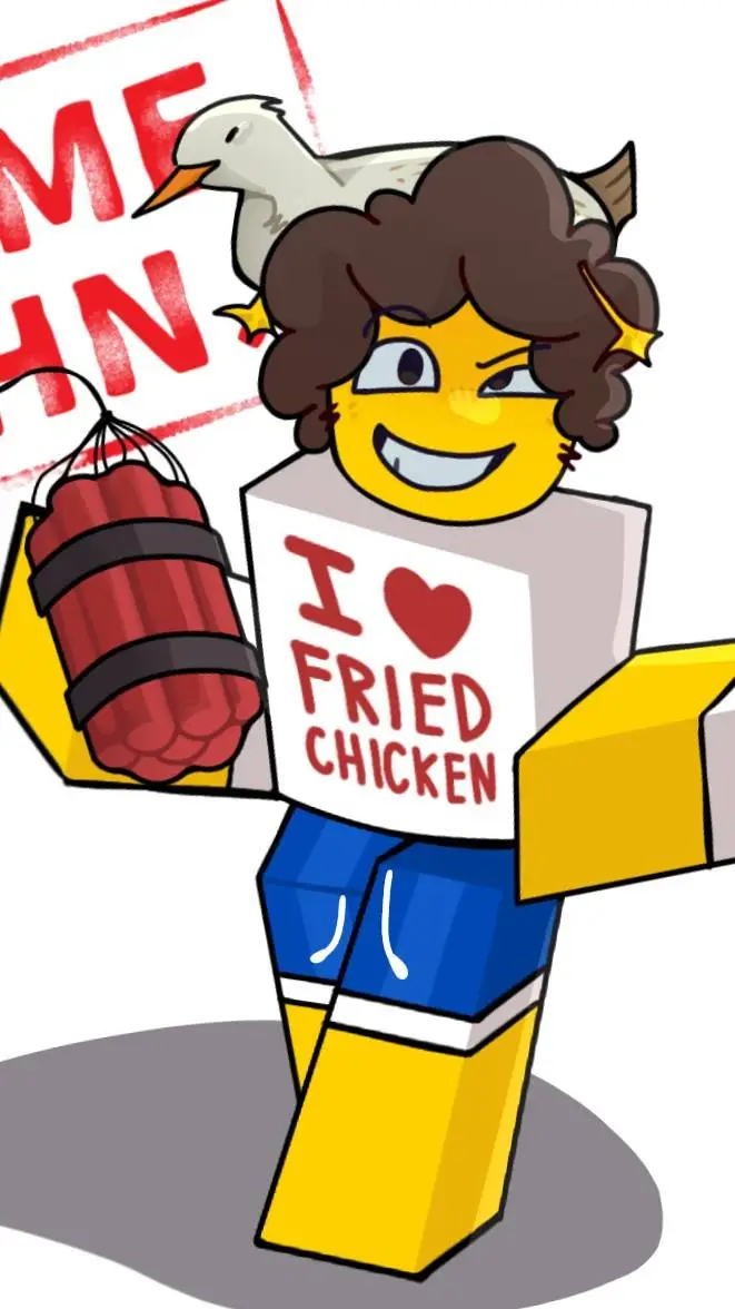 ai character: Sheldetsky 🍗✨ background