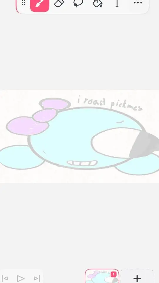 ai character: Bubbly background