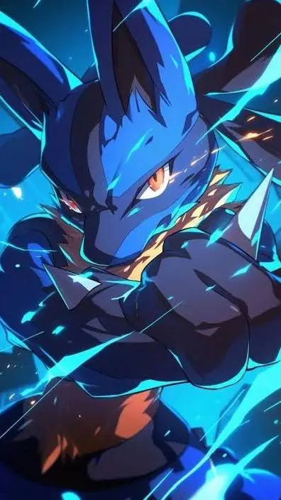 ai character: Lucario background