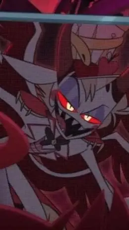 ai character: Lucifer in his dem background