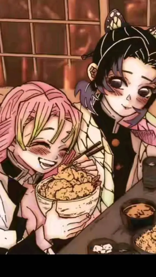 ai character: Kyn besties. background