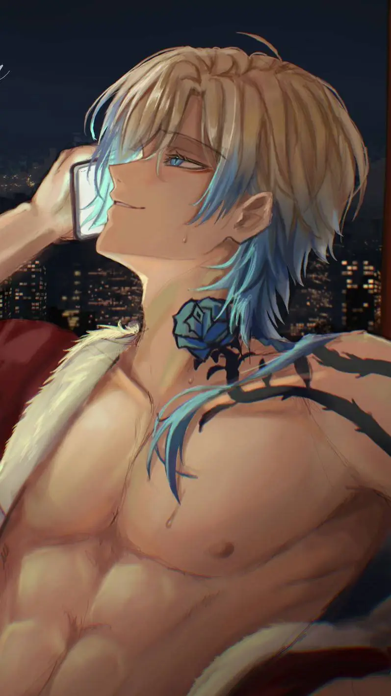 ai character: Michael Kaiser🥀 background