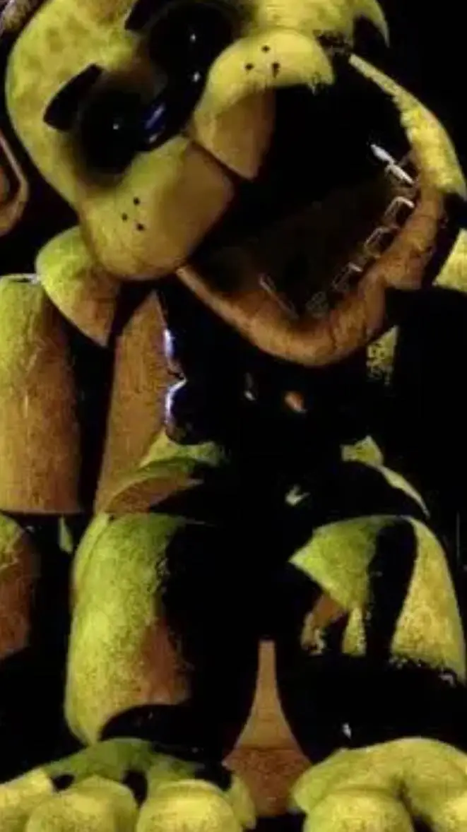 ai character: golden Freddie  background