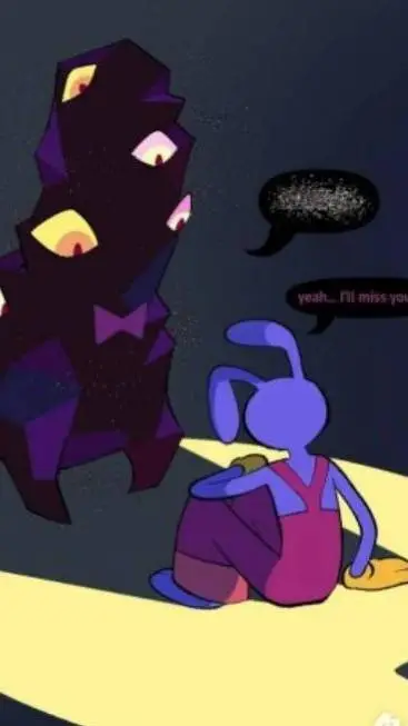 ai character: jax & ribbit  background