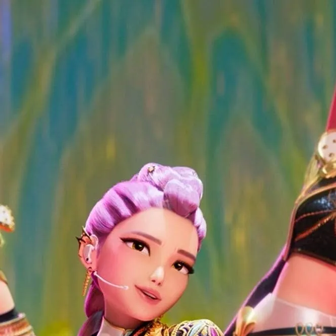 chat with ai character: K-POP room :P