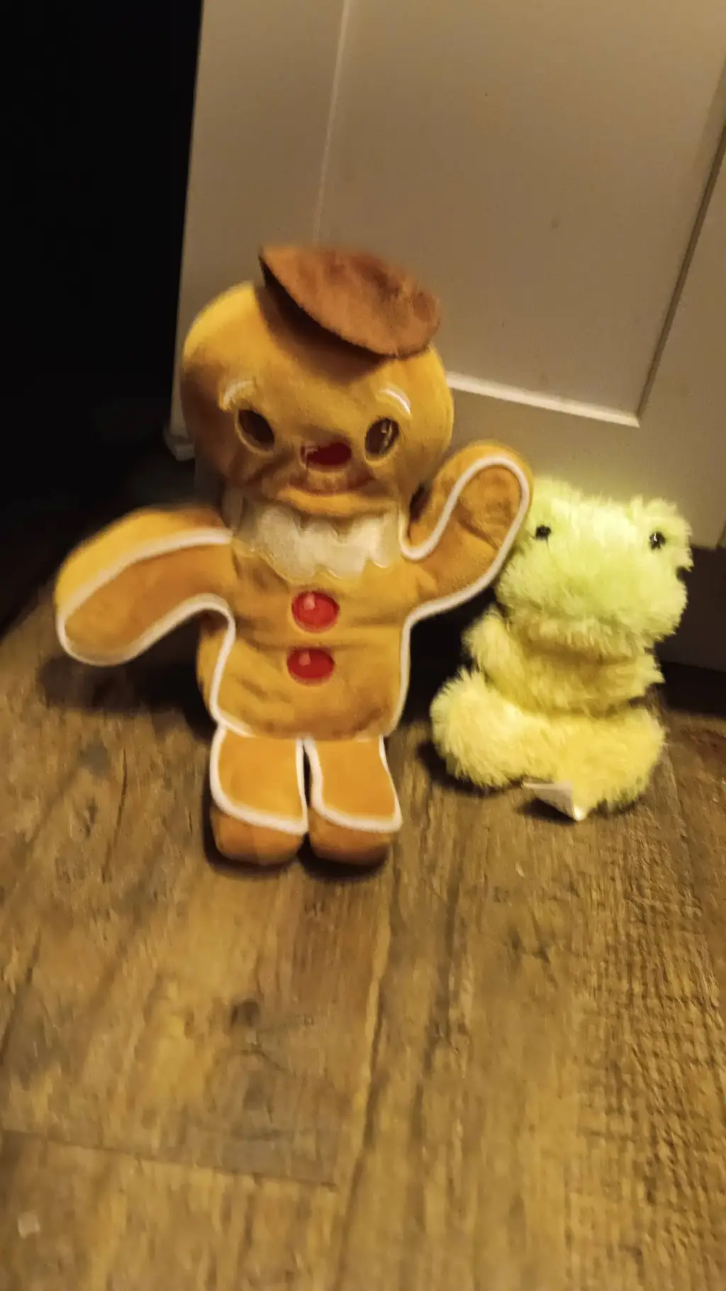 ai character: frogger and gingy background