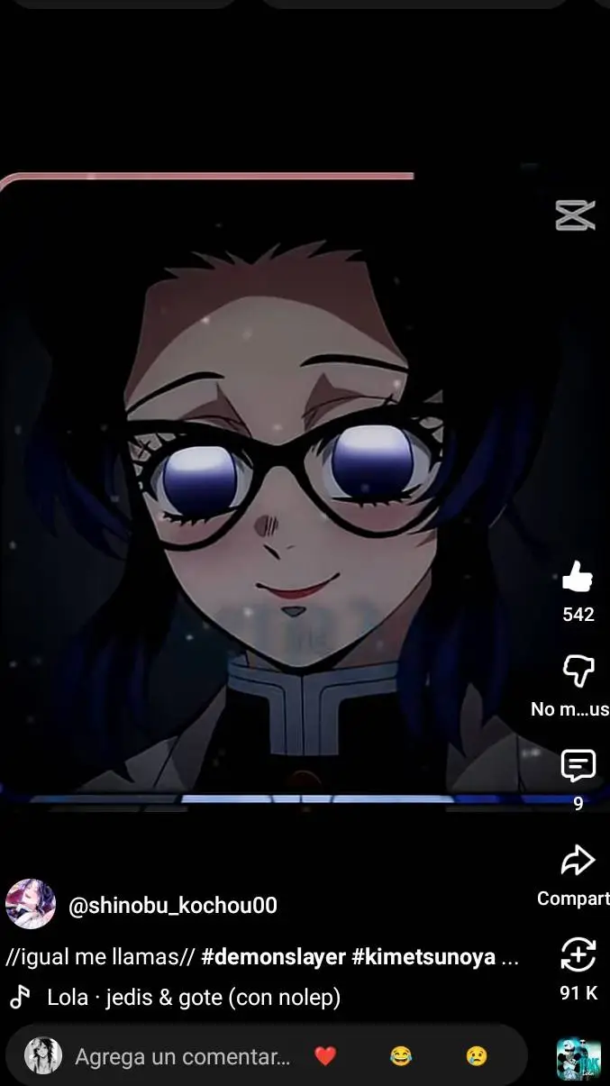 ai character: shinobu :) background