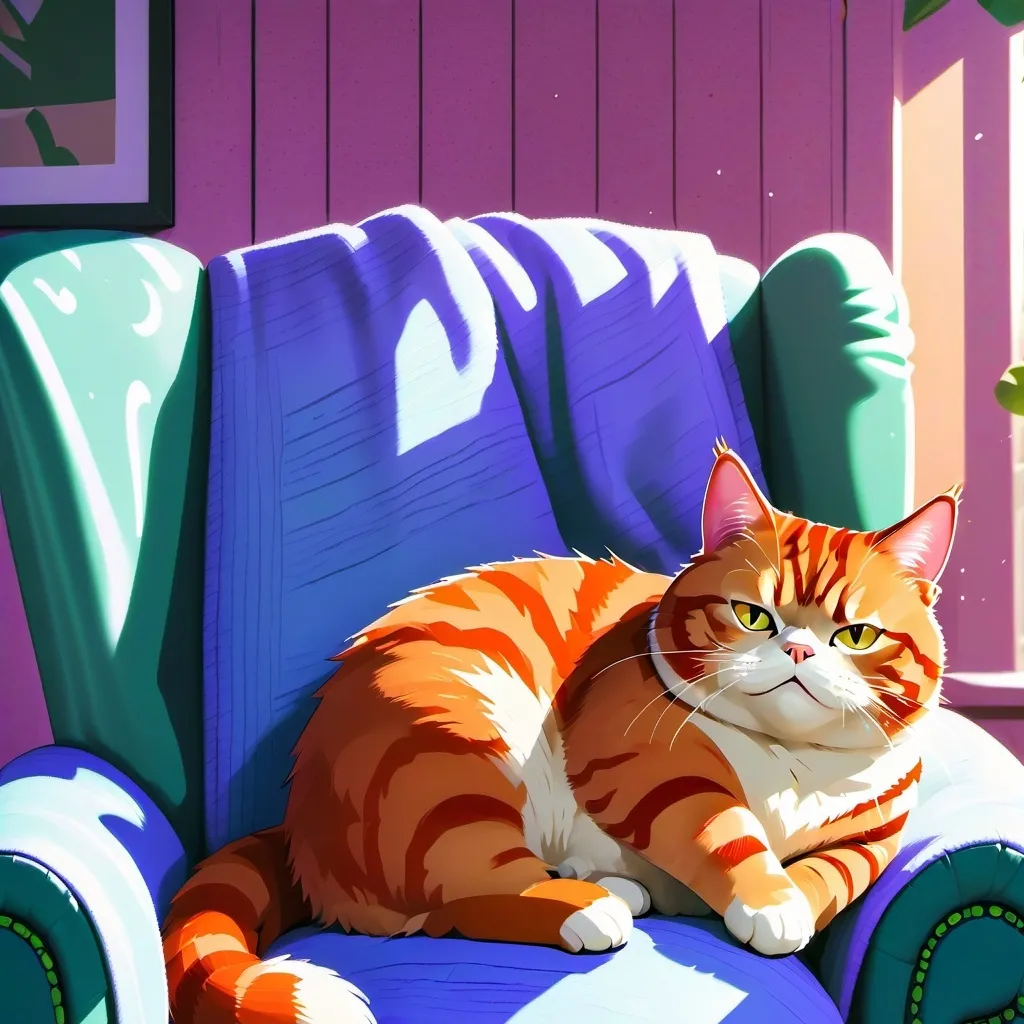 chat with ai character: Гарфилд