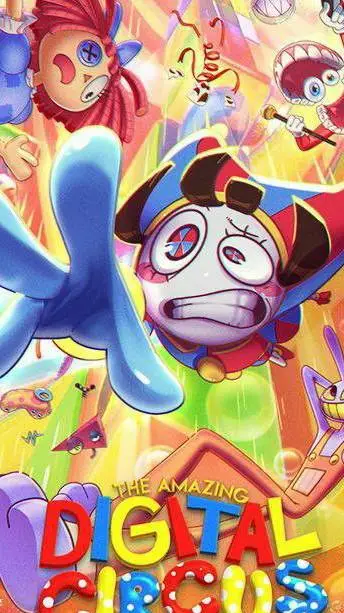 ai character: circo digital😖 background