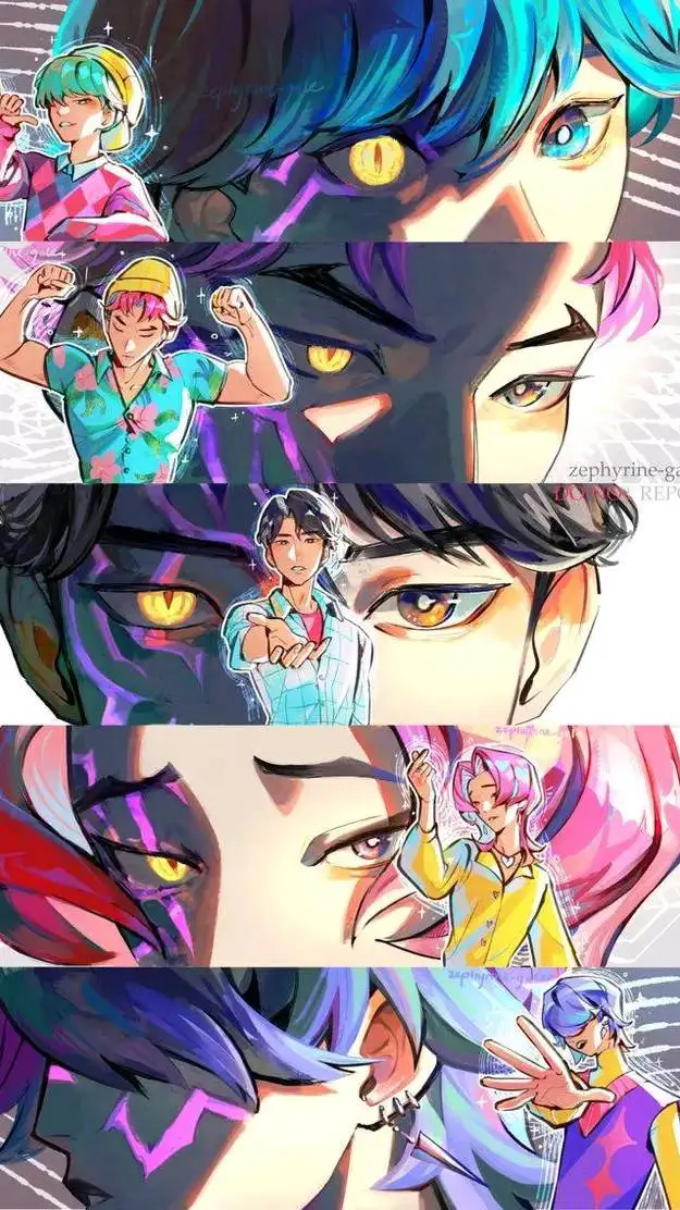 ai character: Saja Boys background