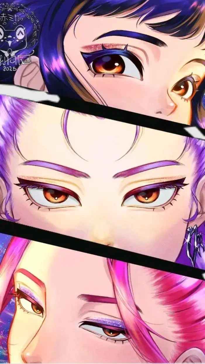 ai character: Huntrix background