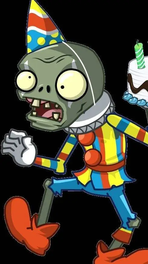 ai character: zombie payaso background