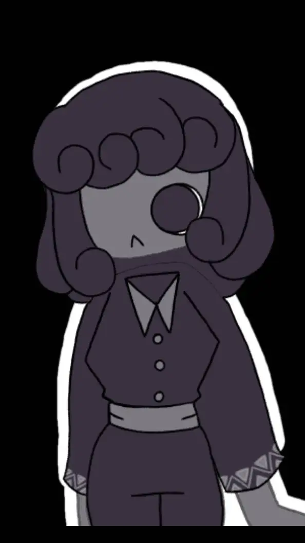 ai character: inky background