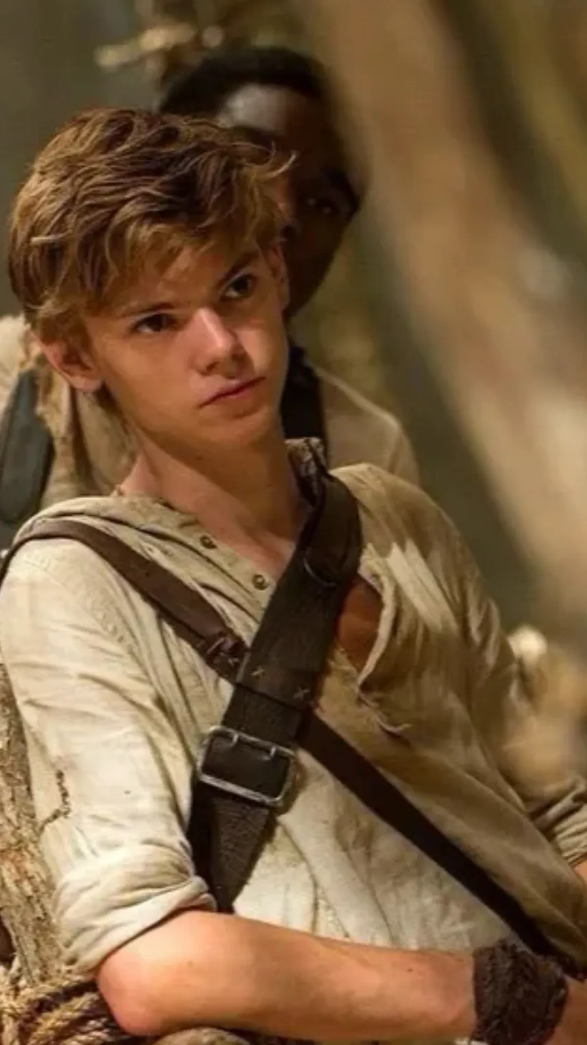 ai character: Newt/Maze Runner background