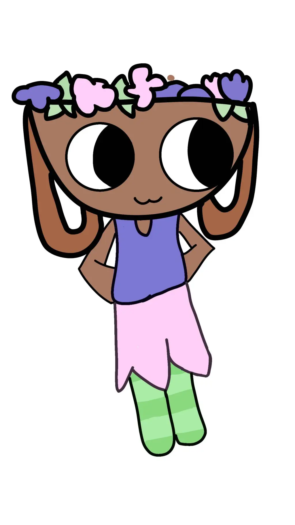 ai character: Doublefedora background