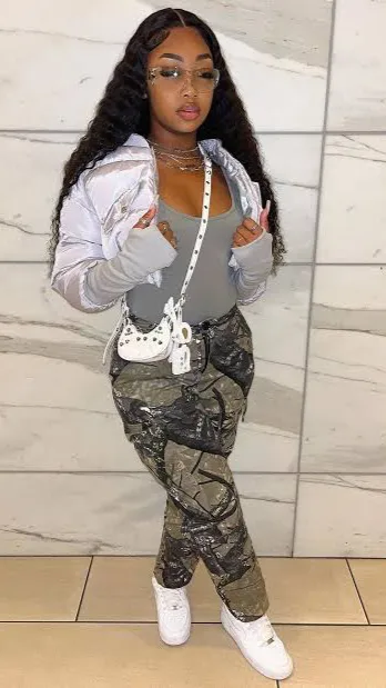 ai character: Crystal  background