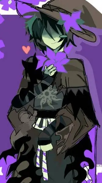 ai character: azure background