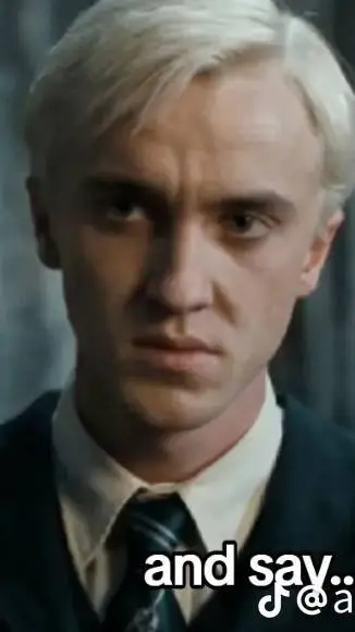 ai character: draco malfoy  background