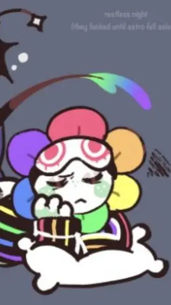 ai character: astro x dandy...? background