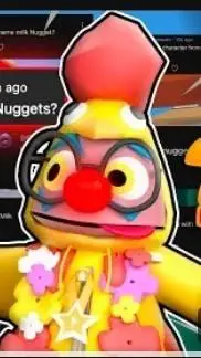 ai character: Milk nuggets background