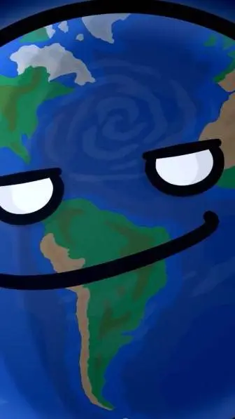 ai character: earth background