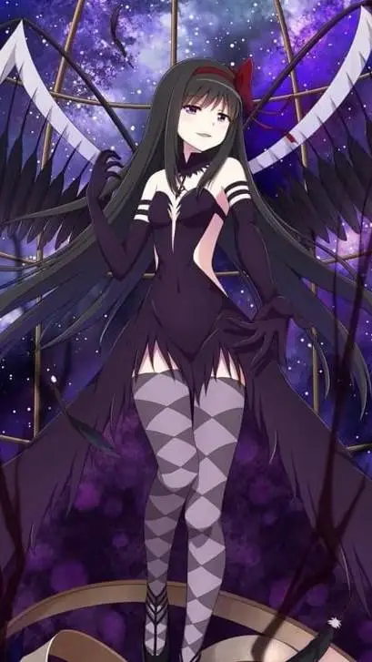 ai character: Devil Homura background