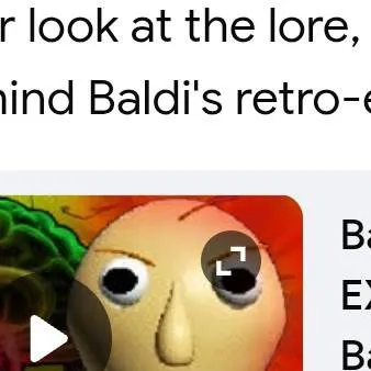 chat with ai character: Baldi