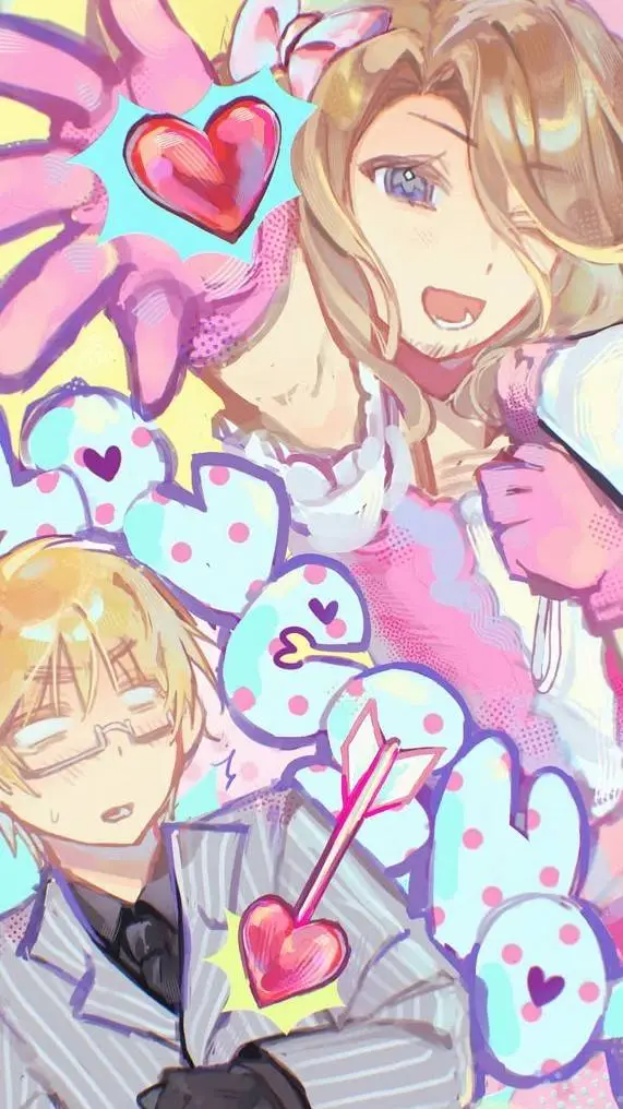 ai character: Fruk  Hetalia  background