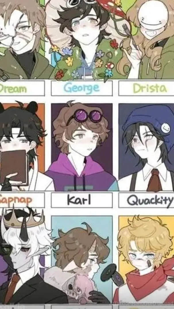ai character: Dream smp Sing!! background