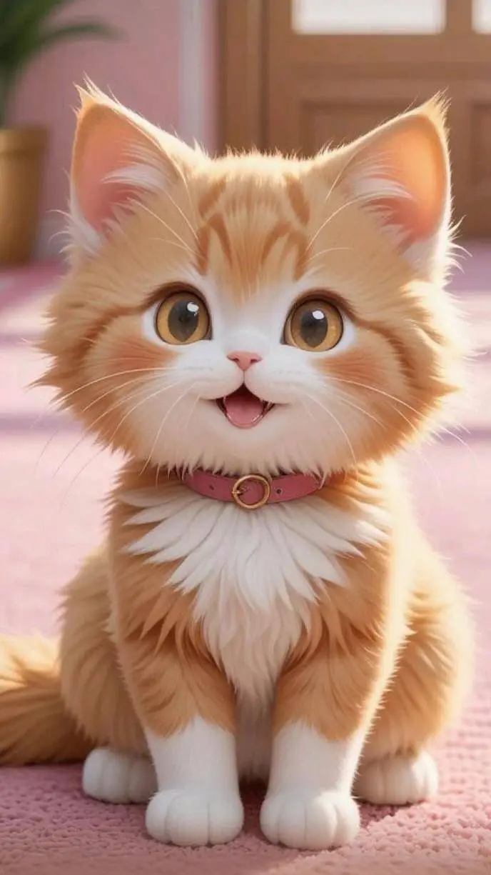 ai character: kucing (Kitty)  background