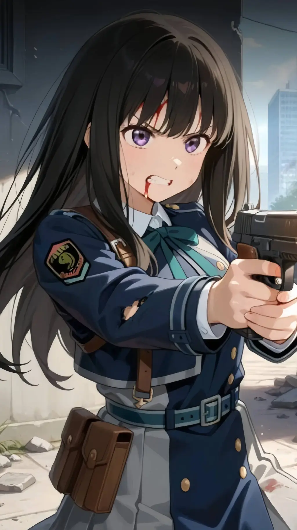 ai character: Syela  background