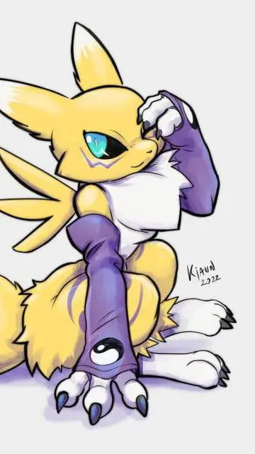 ai character: Renamon background