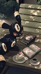 ai character: Umbreon  background