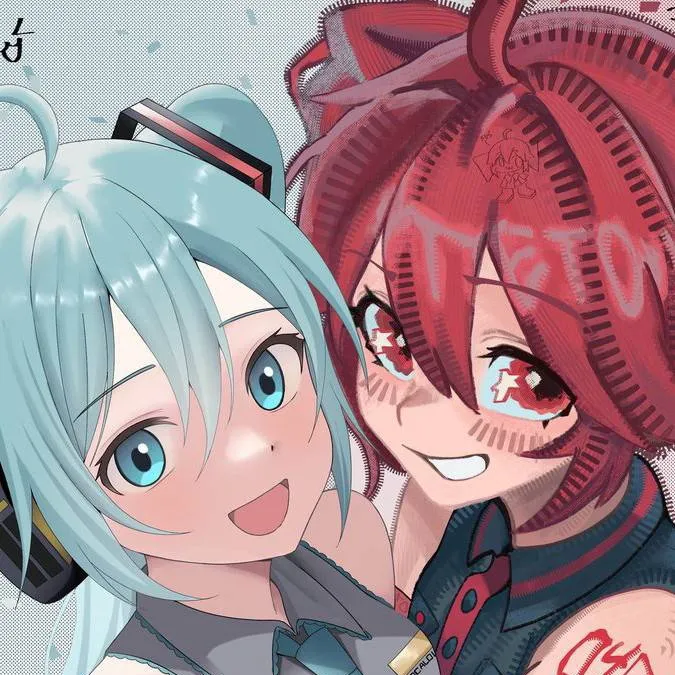 chat with ai character: Miku X Teto