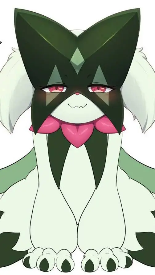 ai character: Meowscarada background