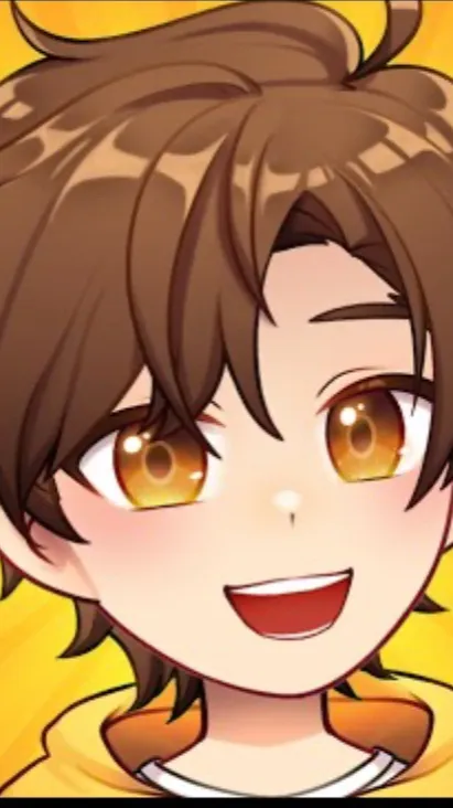 ai character: Glitch background