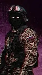 ai character: Военный background