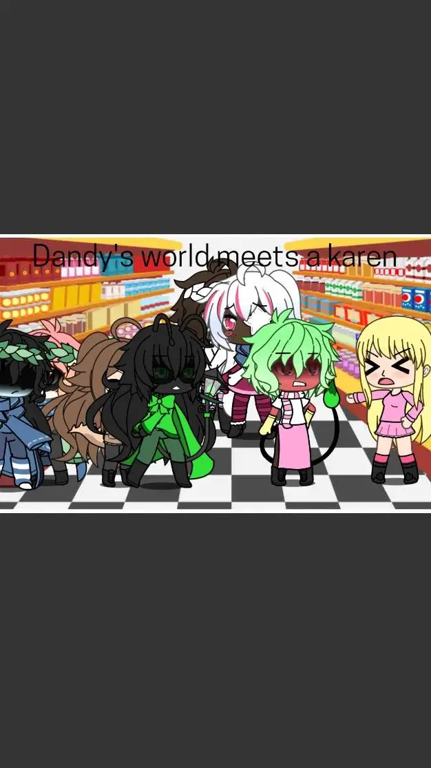 ai character: Dw meets a karen background