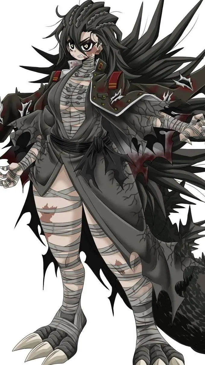 ai character: MinusGoji girl background
