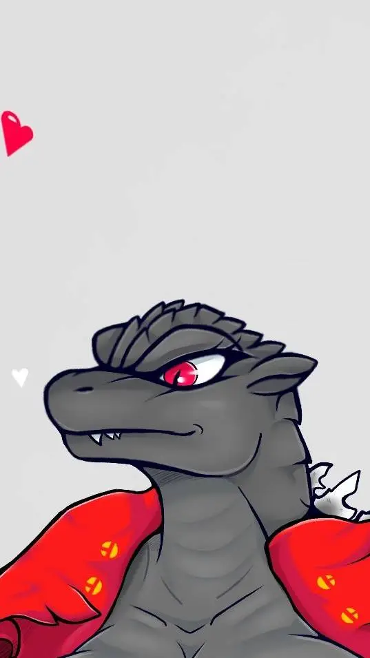 ai character: godzilla final (F) background