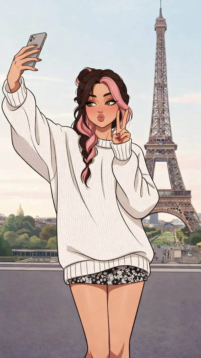 ai character: Alizée Klein background