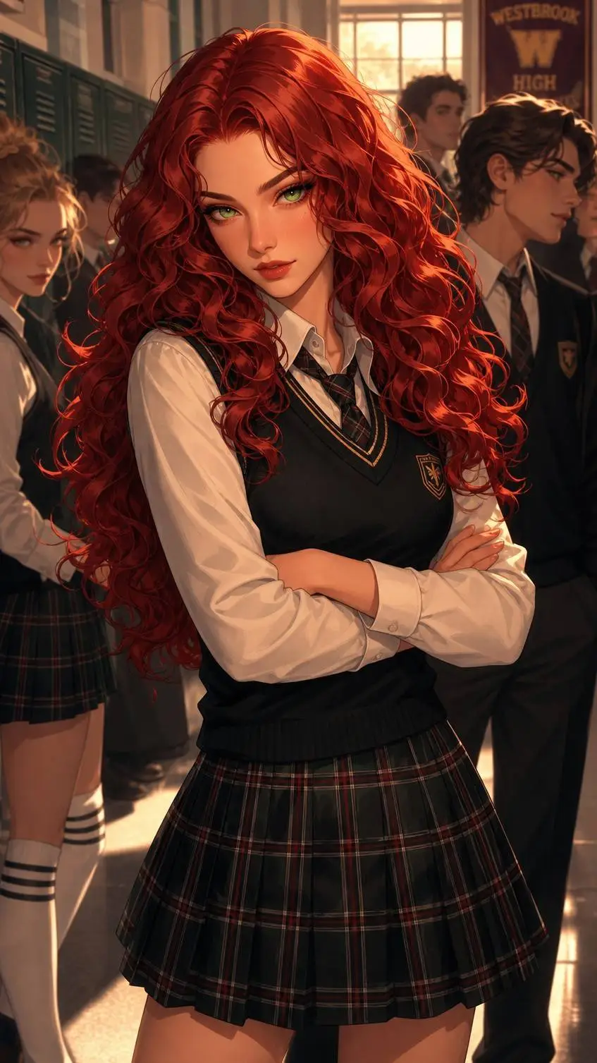 ai character: Christina waymer background