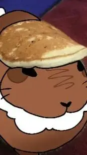 ai character: Dandys world HEHE background