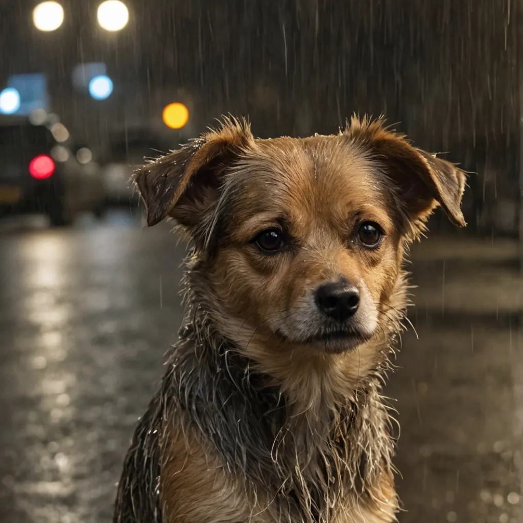 chat with ai character: Homeless Dog 