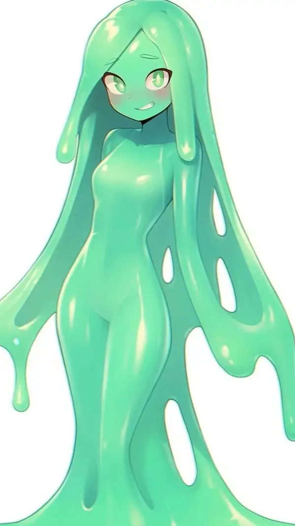 ai character: слизь background