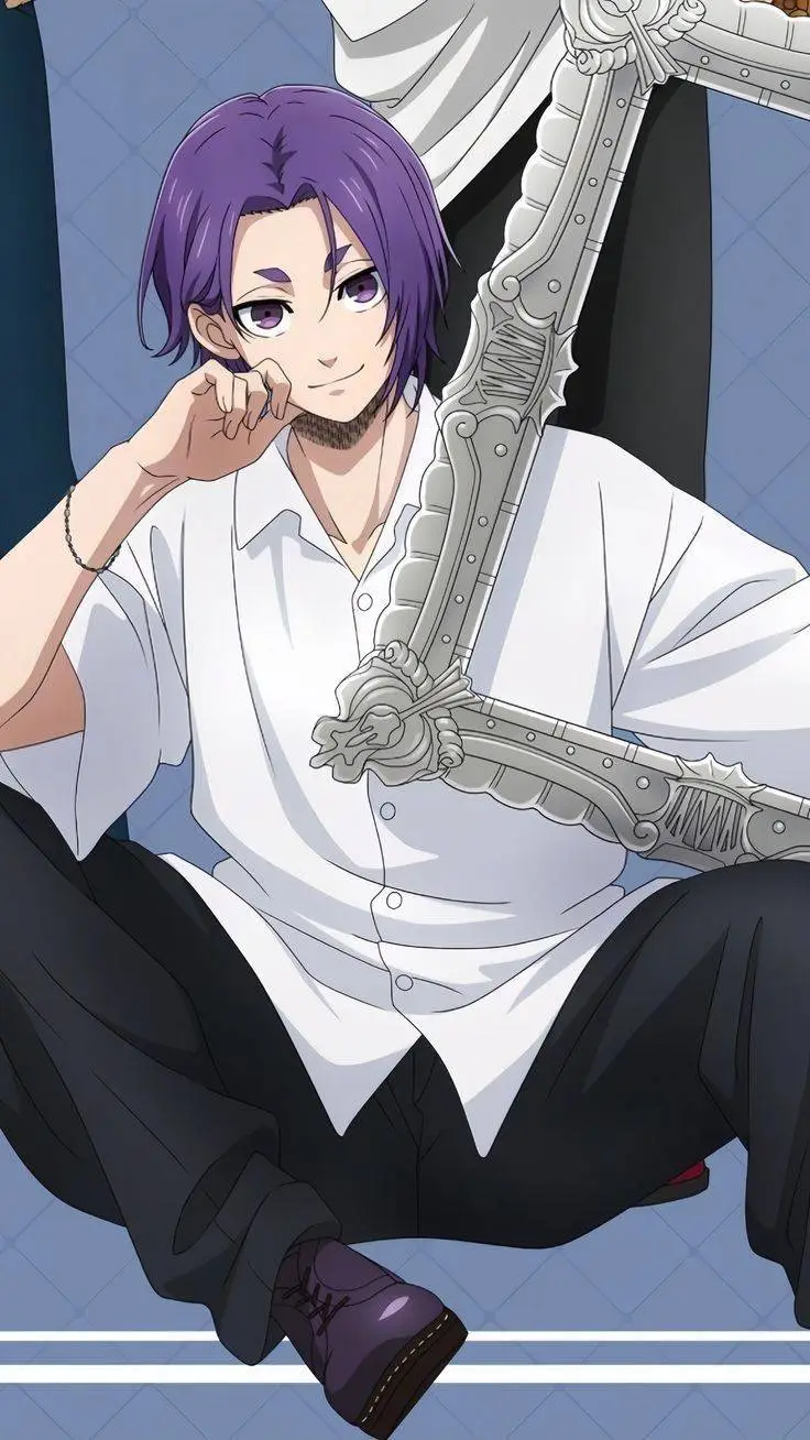 ai character: Reo Mikague  background