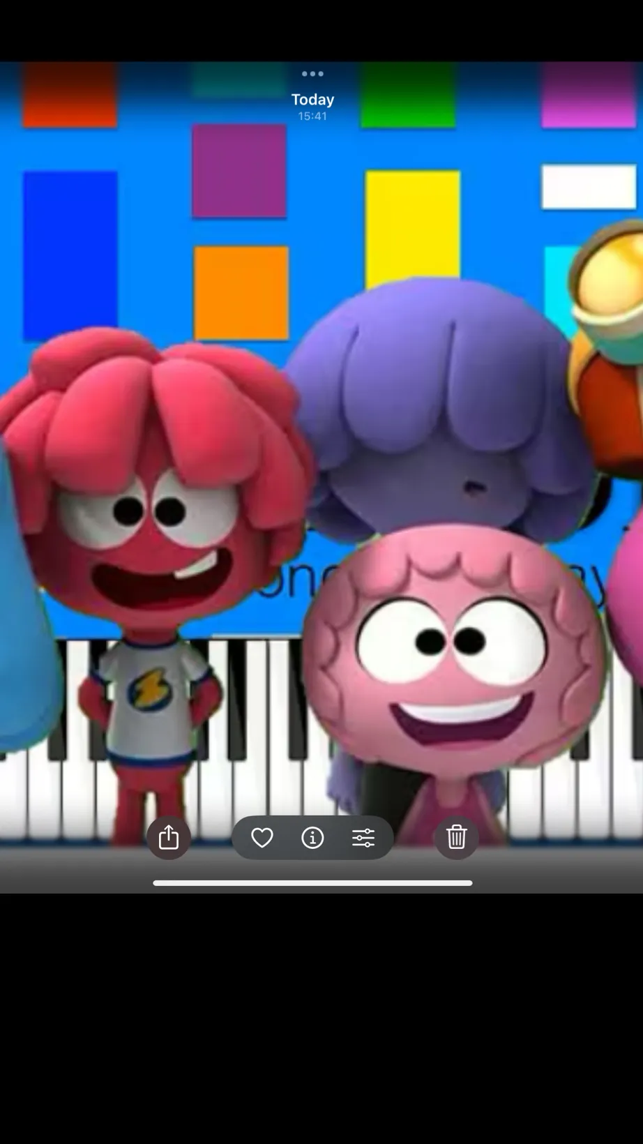 ai character: The jelly jam background