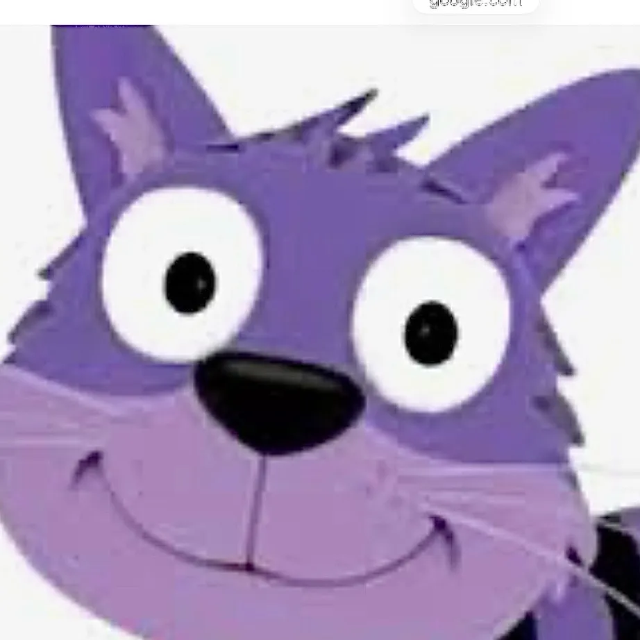 chat with ai character: Purple cat